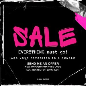 EVERYTHING MUST GO! Make an offer!